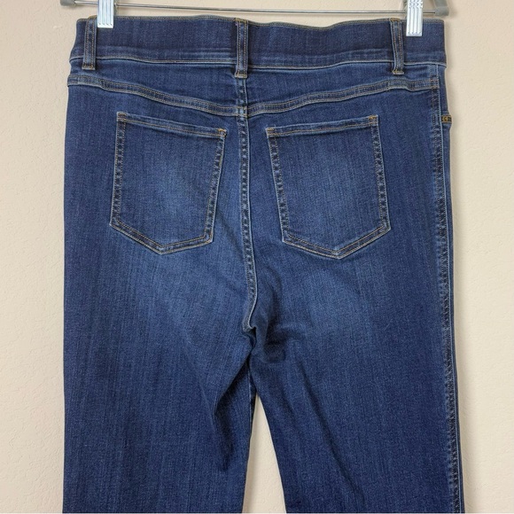 SPANX High Rise Flare Jeans in Midnight Shade - Picture 8 of 13